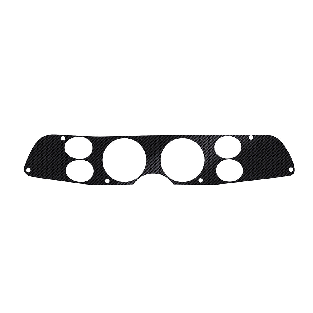 1970 - 1978 Camaro Dash Instrument Panel Switch Delete Overlay