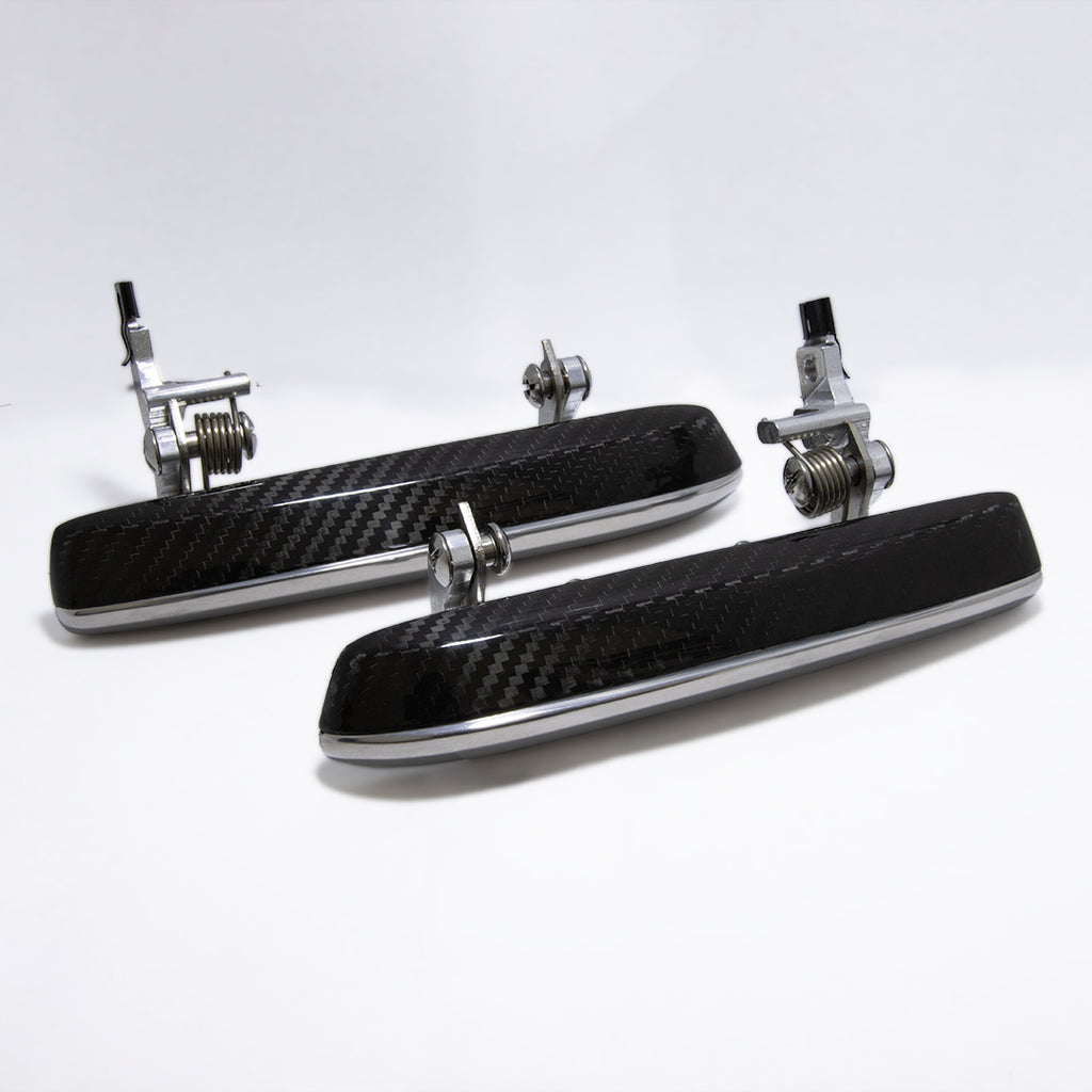 GM CARBON FIBER BILLET DOOR HANDLES 1970 - 1981