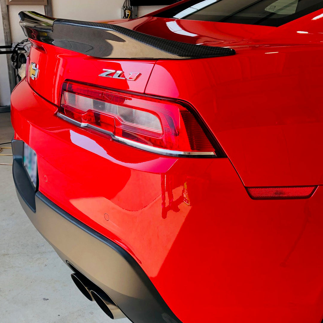 Anvil Rear Notch Spoiler for 2014 2015 Camaro Carbon Fiber Anvil Auto